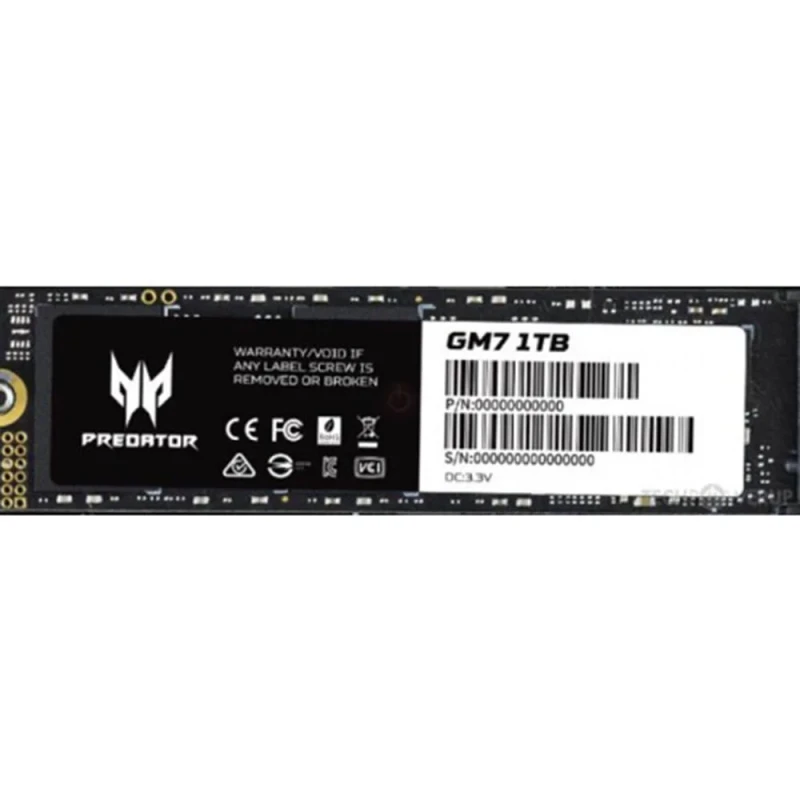 Acer Predator GM7 - 1 TB SSD, M.2 PCIe 4.0 X4, M.2-2280 - Featured Image