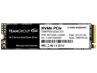 TEAMGROUP MP33 PRO - 512 GB SSD, M.2 PCIe 3.0 X4, M.2-2280