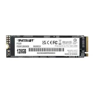 Patriot P320 - 128 GB SSD, M.2 PCIe 3.0 X4, M.2-2280