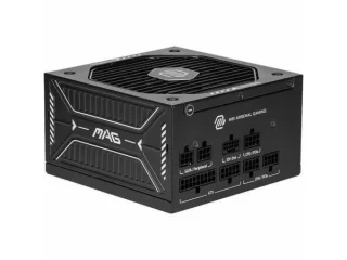 MSI MAG A750GLS PCIE5 - 750 W ATX Power Supply, 80+ Gold, Fully Modular, Black Color