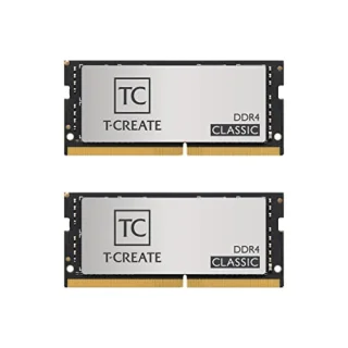 TEAMGROUP T-Create Classic 64 GB - 2 x 32GB, DDR4 288-pin DIMM, 3200MT/s, CL22, Silver / Black color