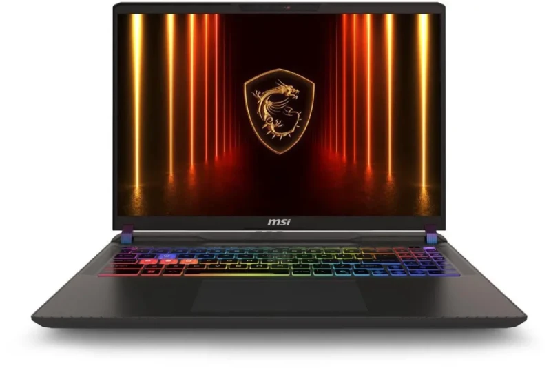 MSI Vector 16 HX AI A2XWHG-275US 16" QHD+ 240Hz Gaming Laptop – Intel Core Ultra 7 255HX, NVIDIA GeForce RTX 5070 Ti 12GB GDDR7, 16GB DDR5 RAM, 1TB PCIe 4.0 NVMe SSD, 2560x1600 IPS Display, Wi-Fi 6E, Thunderbolt 4, RGB Keyboard, Webcam, Windows 11 Home (VECTOR16HXA2275) - Featured Image