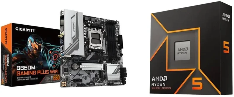 GIGABYTE B650M GAMING PLUS WIFI + AMD Ryzen 5 9600X - Featured Image