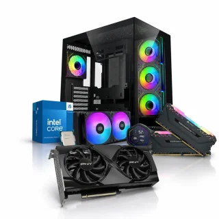 NexForge Dragon - GeForce RTX 5060 Ti 16GB, Intel Core i5 - 14400F, 32GB DDR4 RGB 3000MHz, 1TB NVMe SSD