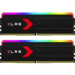 PNY XLR8 Gaming RGB 32 GB - 2 x 16GB, DDR5 288-pin DIMM, 6000MT/s, CL36, Black color
