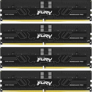 Kingston FURY Renegade Pro 64 GB - 4 x 16GB, DDR5 288-pin DIMM, 6400MT/s, CL32, Black color