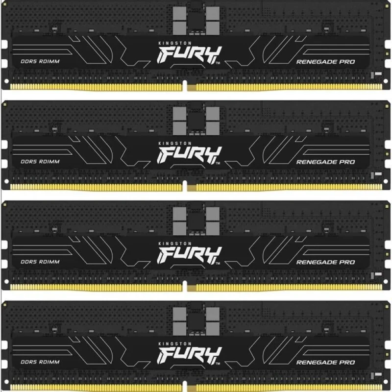 Kingston FURY Renegade Pro 64 GB - 4 x 16GB, DDR5 288-pin DIMM, 6400MT/s, CL32, Black color - Featured Image