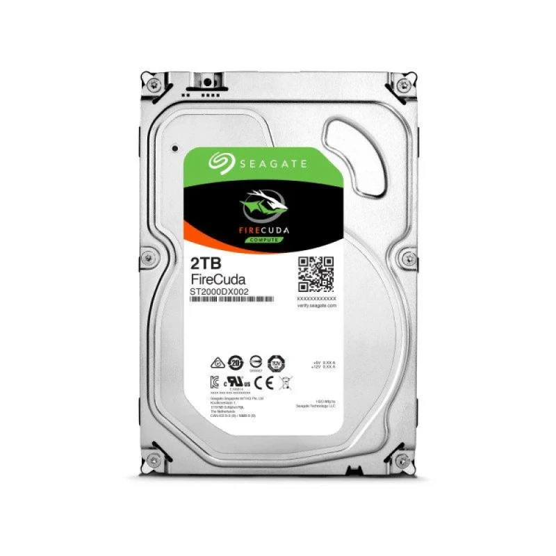 Seagate FireCuda - 2 TB Hybrid, SATA 6.0 Gb/s, 3.5", 64 MB Cache memory - Featured Image