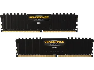 Corsair Vengeance LPX 32 GB - 2 x 16GB, DDR4 288-pin DIMM, 3600MT/s, CL16, Black / Yellow color
