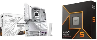 GIGABYTE B850 AORUS ELITE WIFI7 ICE + AMD Ryzen 5 9600X