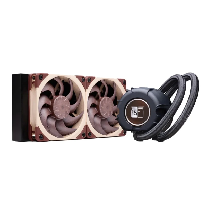 Noctua NL-LC1-24 - 22.5 dB, Brown/Beige color, AIO Watercooler, 240mm radiator - Featured Image