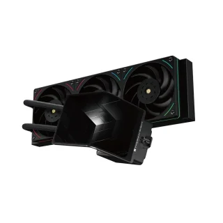Thermalright Levita Vision 360 UB ARGB - 2150 RPM, 27 dB, Black color, AIO Watercooler, 360mm radiator