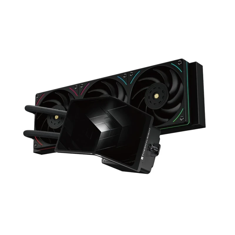 Thermalright Levita Vision 360 UB ARGB - 2150 RPM, 27 dB, Black color, AIO Watercooler, 360mm radiator - Featured Image