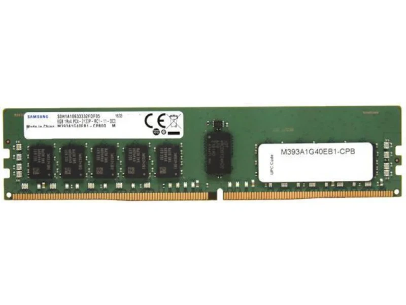 Samsung M393A1G40EB1-CPB 8 GB - 1 x 8GB, DDR4 288-pin DIMM, 2133MT/s, CL15, Green / Black color - Featured Image