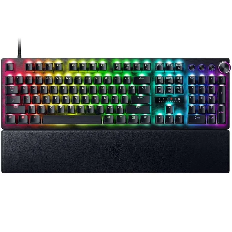 Razer Huntsman V3 Pro - Gaming Wired Keyboard, Razer Analog Optical Switch Gen-2 Switches, RGB Backlit, Black Color - Featured Image