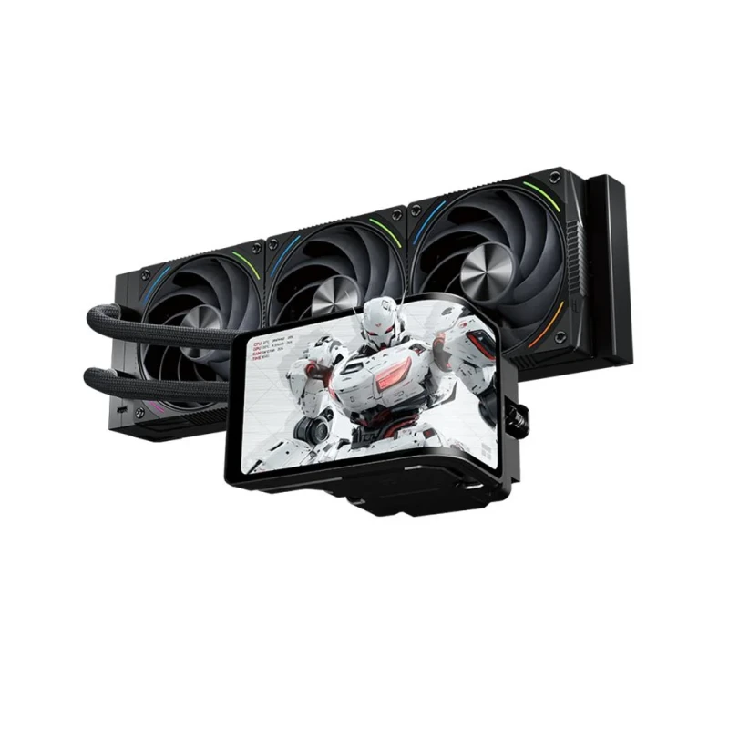Thermalright Wonder Vision 360 Turbo ARGB - 3000 RPM, 44.7 dB, Black color, AIO Watercooler, 360mm radiator - Featured Image