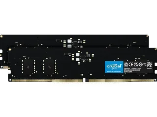 Crucial Classic 64 GB - 2 x 32GB, DDR5 288-pin DIMM, 5600MT/s, CL46, Black color