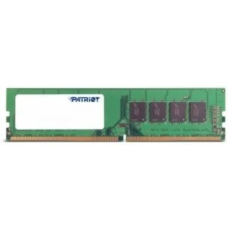 Patriot Signature Line 4 GB - 1 x 4GB, DDR4 288-pin DIMM, 2400MT/s, CL16, Black / Green color - Featured Image