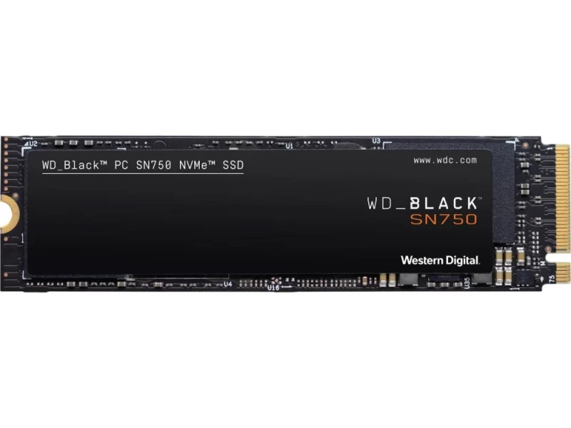Western Digital Black SN750 - 500 GB SSD, M.2 PCIe 3.0 X4, M.2-2280 - Featured Image