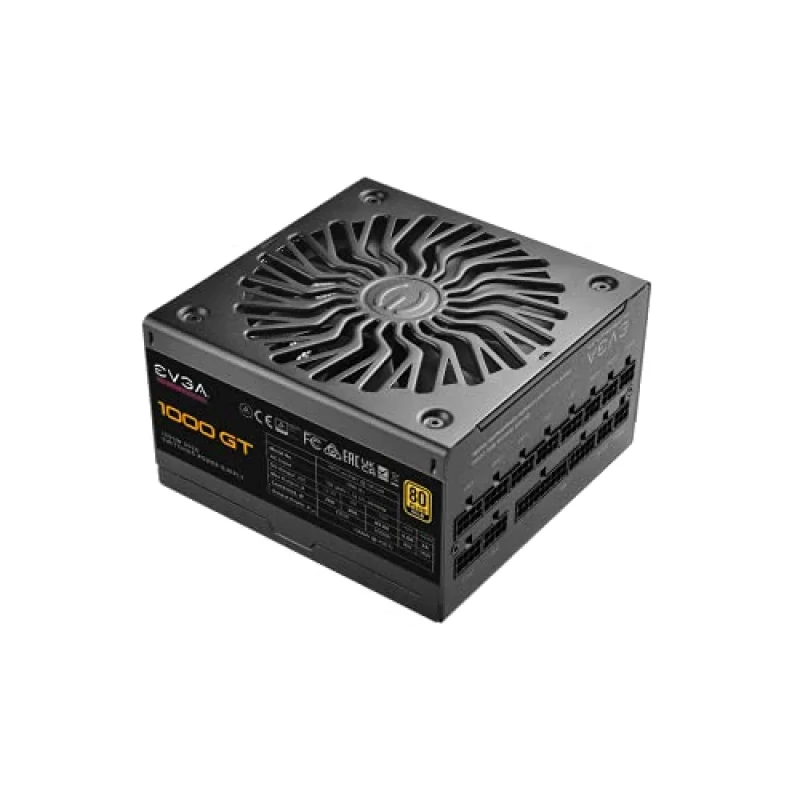 EVGA SuperNOVA 1000 GT - 1000 W ATX Power Supply, 80+ Gold, Fully Modular, Black Color - Featured Image