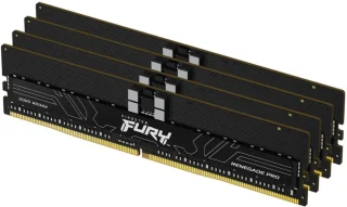Kingston FURY Renegade Pro 128 GB - 4 x 32GB, DDR5 288-pin DIMM, 6400MT/s, CL32, Black color