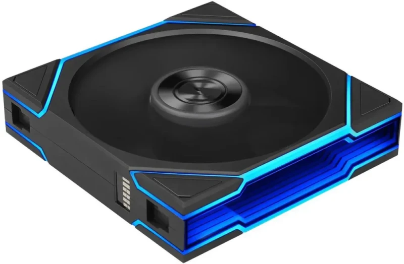 Lian Li UNI FAN TL FLEX - 120mm PWM fan, 34 dB, 83.4 CFM Airflow, 200 - 2300 RPM, Black Color - Featured Image