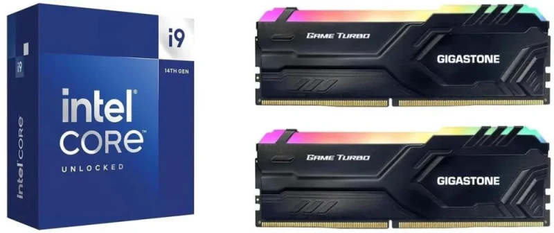 Intel Core i9-14900K + Gigastone GST Game Pro RGB 32GB (2 x 16GB) - Featured Image