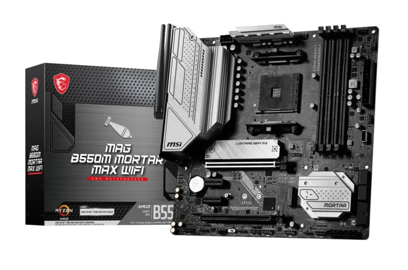 MSI MAG B550M MORTAR MAX WIFI - Featured Image