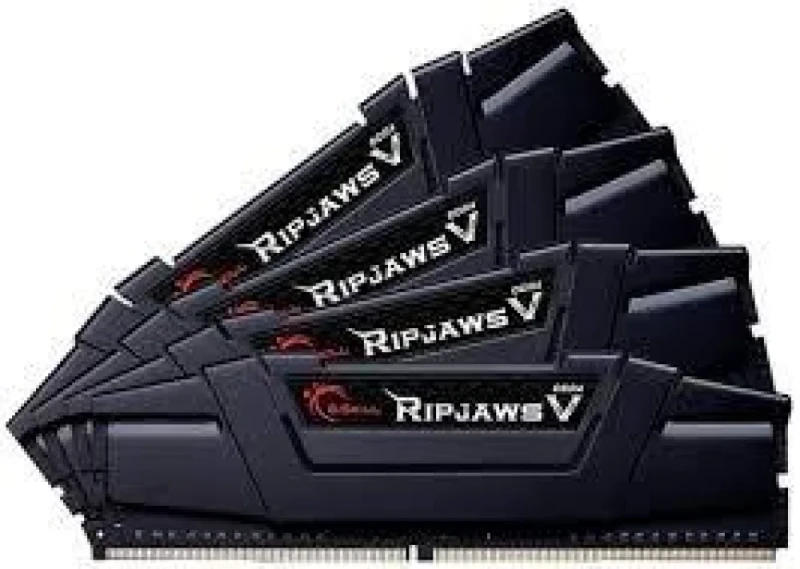 G.Skill Ripjaws V 32 GB - 4 x 8GB, DDR4 288-pin DIMM, 3200MT/s, CL16, Black color - Featured Image