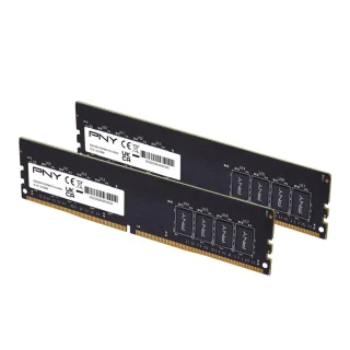 PNY Performance 16 GB - 2 x 8GB, DDR4 288-pin DIMM, 3200MT/s, CL22, Black color