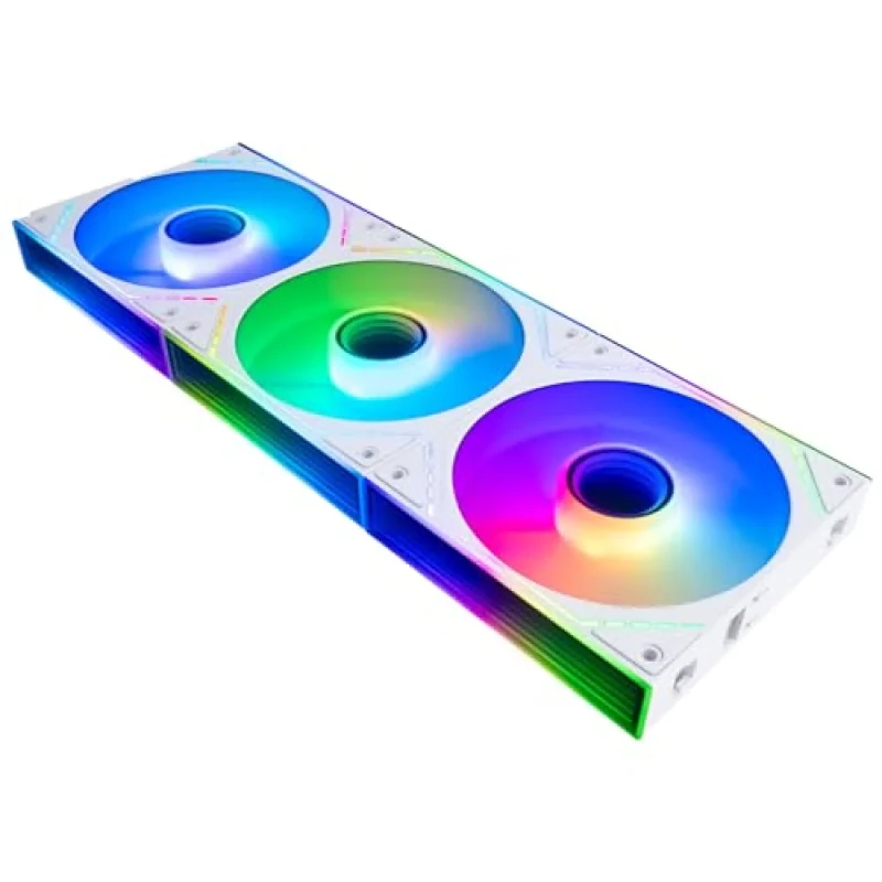 Thermalright TL-M12QRW-S X3 3-Pack - 120mm PWM fan, 23.2 dB, 47.6 CFM Airflow, 1500 RPM, White Color - Featured Image