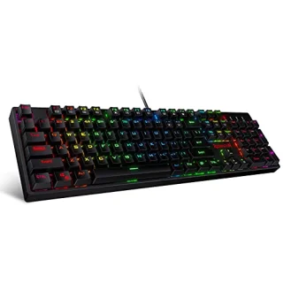 Redragon K582 SURARA - Gaming Wired Keyboard, Outemu Red Switches, RGB Backlit, Black Color
