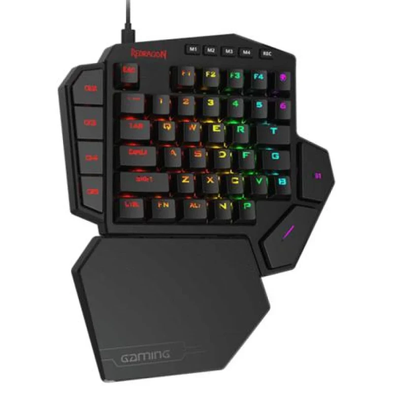 Redragon K585 DITI - Gaming Wired Keyboard, Outemu Blue Switches, RGB Backlit, Black Color - Featured Image