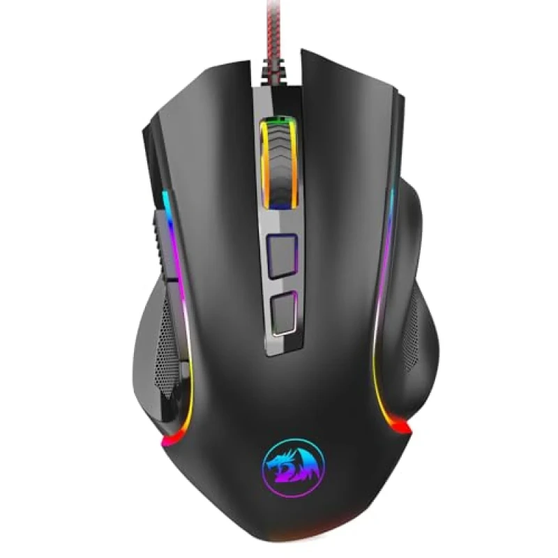 Redragon M602 - Wired Optical Mouse, 7200 DPI, Black color - Featured Image