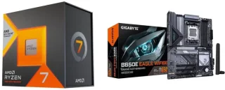 AMD Ryzen 7 7800X3D + GIGABYTE B650E EAGLE WF6E