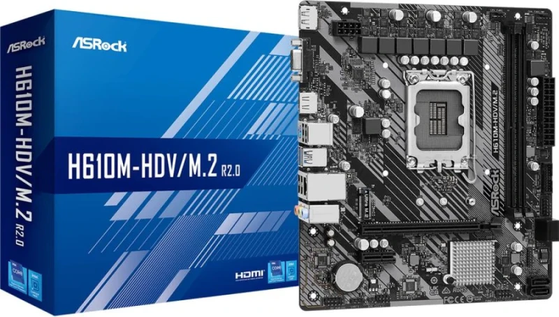 ASRock H610M-HDV/M.2 R2.0 - Featured Image