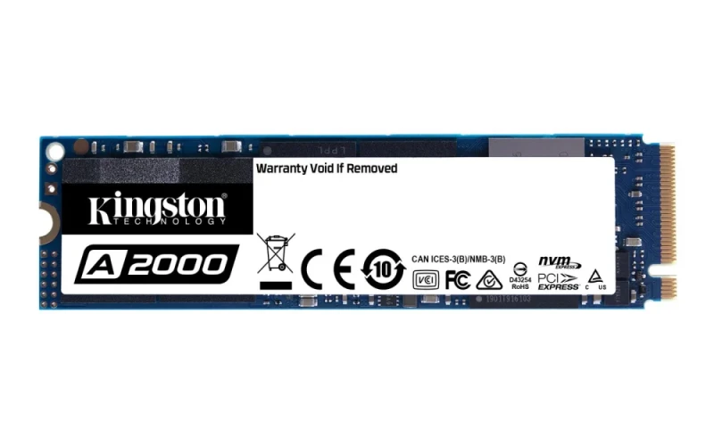Kingston A2000 - 500 GB SSD, M.2 PCIe 3.0 X4, M.2-2280 - Featured Image