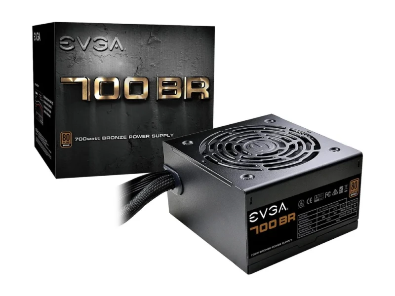 EVGA 700 BR - 700 W ATX Power Supply, 80+ Bronze, Non-Modular - Featured Image