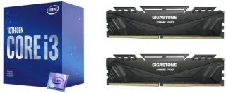 Intel Core i3-10100F + Gigastone GST Game Pro 32GB (2 x 16GB) DDR4 3200