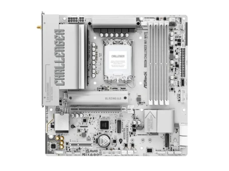 ASRock B860M Challenger WiFi White - Featured Image