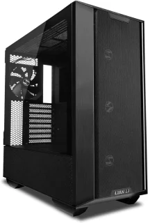 Lian Li LANCOOL III LANCOOL 3-X ATX Mid-Tower Case - Tempered Glass, 4x140mm PWM Fans, SECC Steel, Aluminum, Black