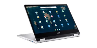 Manufacturer renewed: Acer Chromebook 314 14" Touchscreen Chromebook - Intel Pentium Silver N6000, 8GB RAM, 128GB eMMC Storage, ChromeOS
