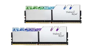 G.Skill Trident Z Royal 16 GB - 2 x 8GB, DDR4 288-pin DIMM, 4800MT/s, CL17, Silver color