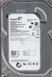 Seagate BarraCuda - 320 GB 7200 RPM, SATA 6.0 Gb/s, 3.5", 16 MB Cache memory