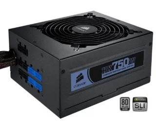 Corsair HX750 - 750 W ATX Power Supply, 80+ Gold, Semi-Modular