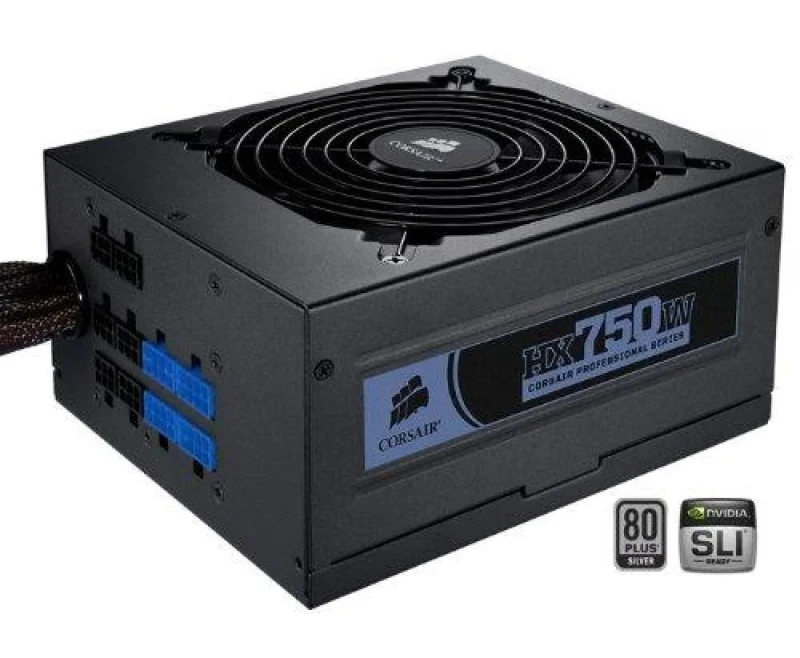 Corsair HX750 - 750 W ATX Power Supply, 80+ Gold, Semi-Modular - Featured Image