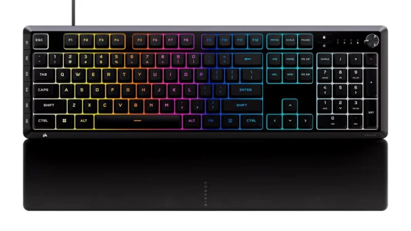 Corsair SKIFF 100 PLUS - Gaming Wired Keyboard, Black Color - Featured Image