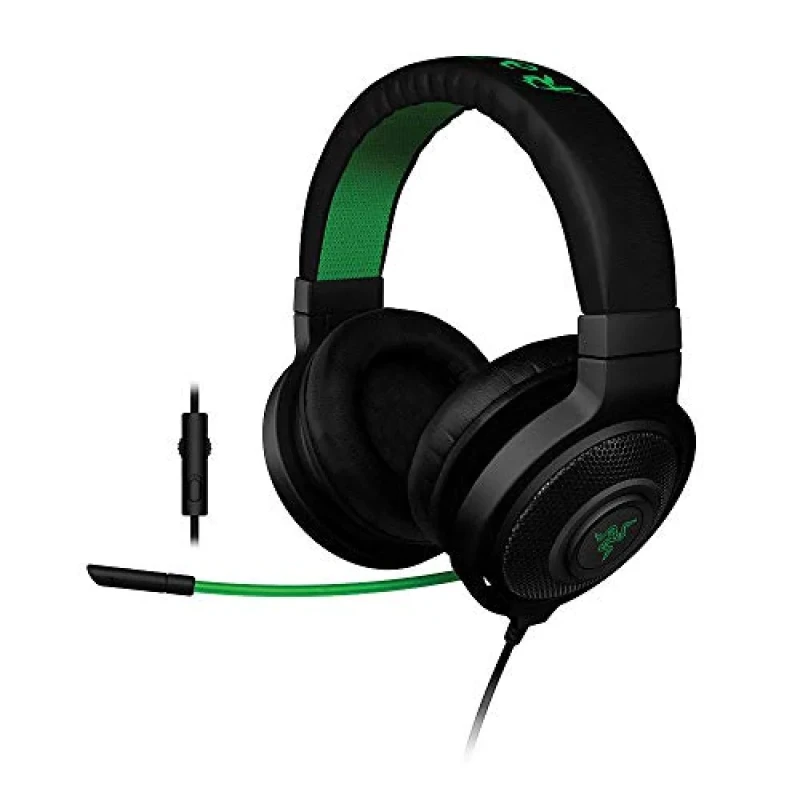 Razer Kraken Pro 2015 - Gaming headset, Microphone, 20Hz-20kHz, Black / Green Color - Featured Image