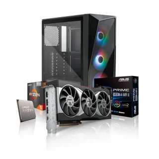 NexForge Budget Beast - AMD Ryzen 5 5600X, Radeon RX 6800 16GB GDDR6, 32GB DDR4 3200MHz CL16, 512GB NVMe SSD