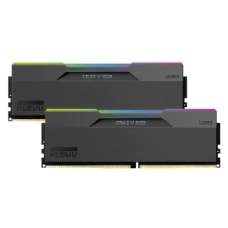 Klevv CRAS V RGB 32 GB - 2 x 16GB, DDR5 288-pin DIMM, 6400MT/s, CL32, Black color